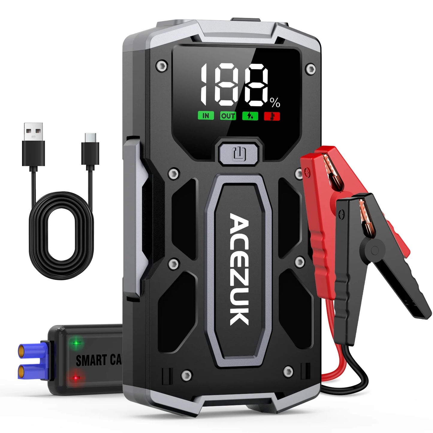 Car Jump Starter Portable Power Bank