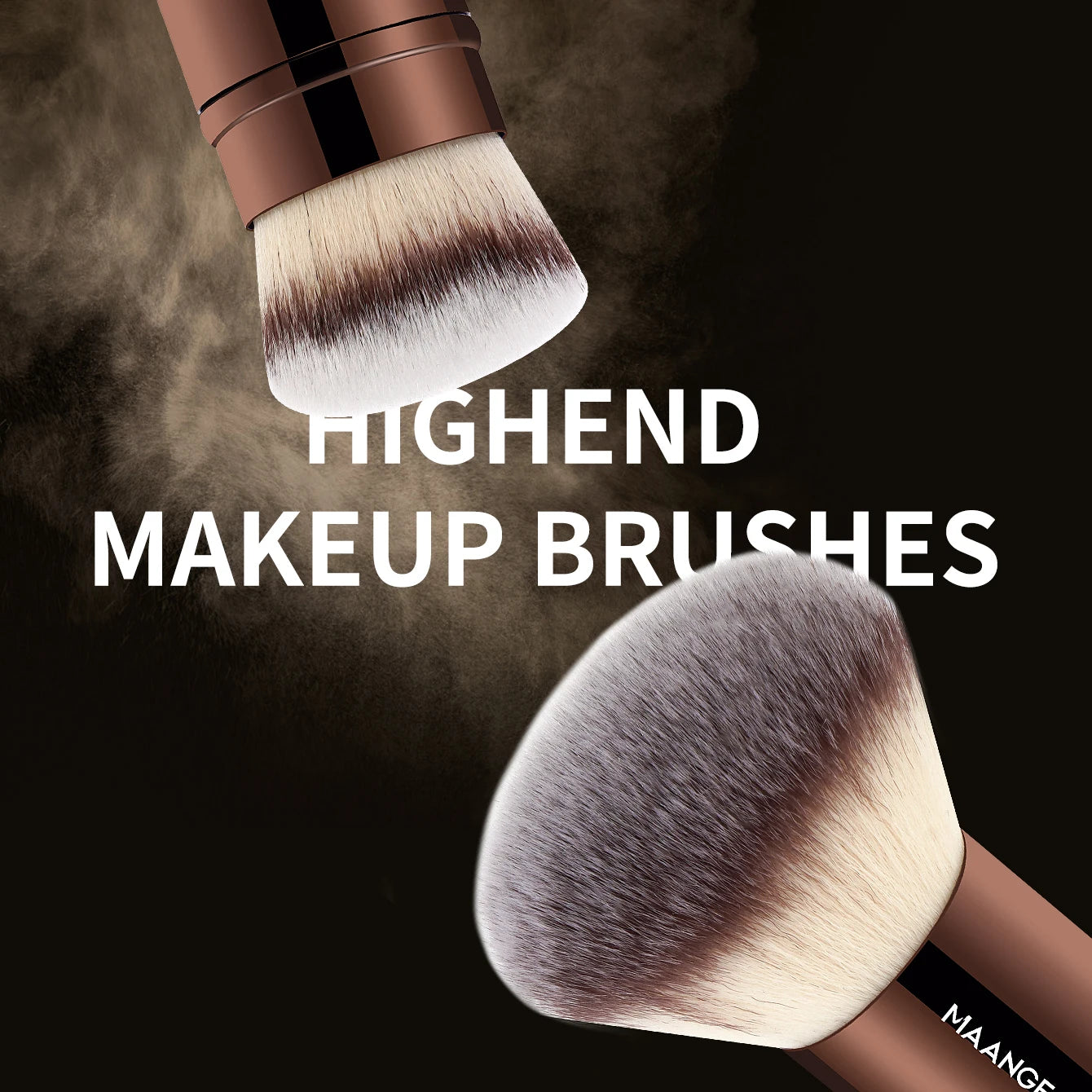 MAANGE Makeup Brushes Double Head