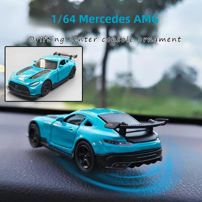 Sports Car Drift Rotating Ornament for Auto Dashboard