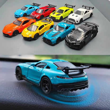 Sports Car Drift Rotating Ornament for Auto Dashboard