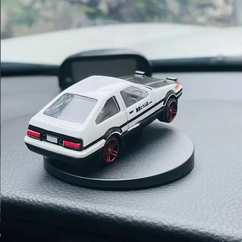 Sports Car Drift Rotating Ornament for Auto Dashboard