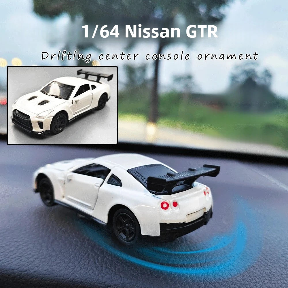 Sports Car Drift Rotating Ornament for Auto Dashboard