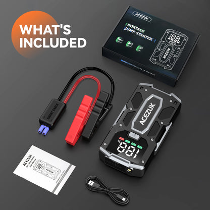 Car Jump Starter Portable Power Bank