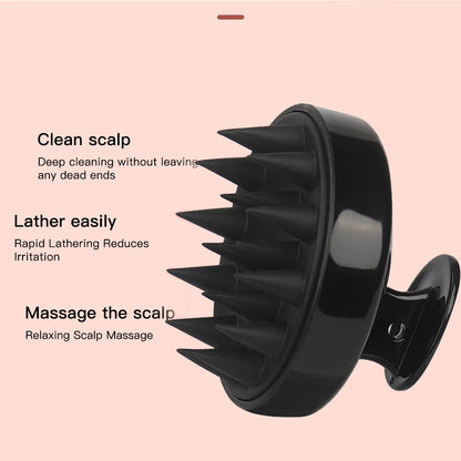 Silicone Head Scalp Massage Comb Hair